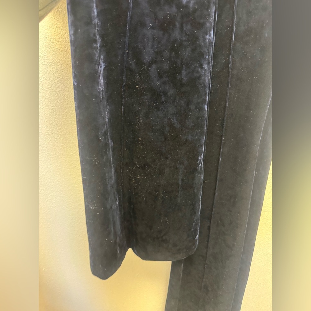 Velvet flared pants - Picture 9 of 11